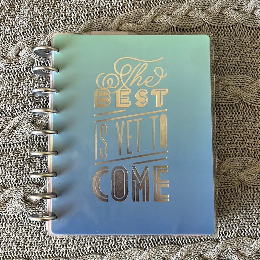 Happy planner cover & discs